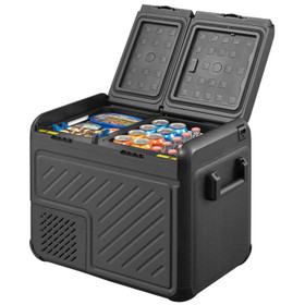 Portable Fridge or Freezer Black - 46L