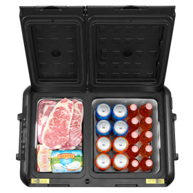 Portable Fridge or Freezer Black - 46L