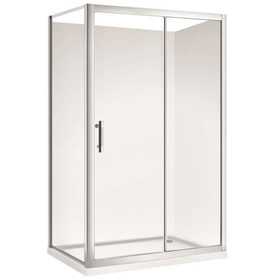 Pilar 1200x900mm Rectangle Right Hand Shower with Corner Waste