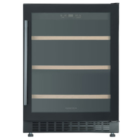Eurotech 595mm Built In Wine Cooler 135L Black