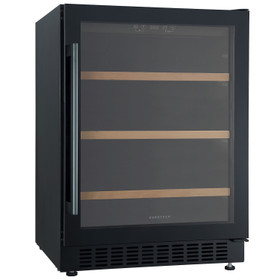 Eurotech 595mm Built In Wine Cooler 135L Black