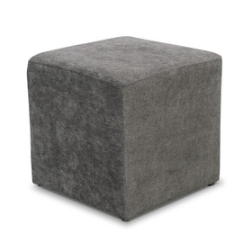 Square Grey Ottoman