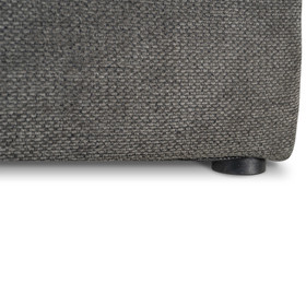 Rectangle Grey Ottoman