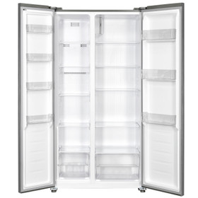 Vogue 910mm Side by Side Fridge Freezer 442L Stainless Steel 4 Star