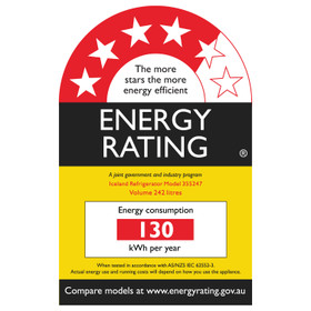 Iceland 545mm Upright Fridge 246L Brushed SS 4.5 Star