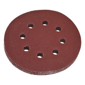 Aluminium Oxide Hook and Loop Sanding Disc 125mm #120 - Pack of 10