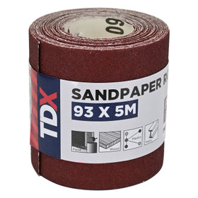 Sandpaper Roll 93mm x 5m - #120