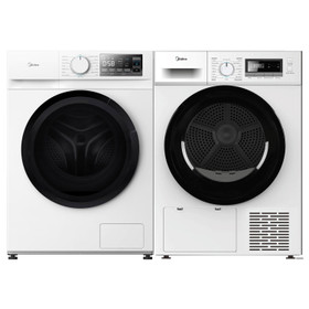 8kg Nebula Washer and Heatpump Dryer Combo - White