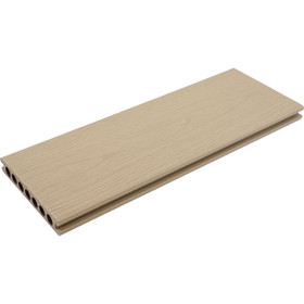 WPC Outdoor Decking 1.6m² Natural Oak/Driftwood Oak 2pcs - W 148mm x L 5400mm