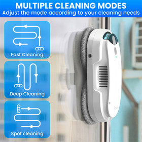 Window Cleaning Robot with Water Spray and Remote Control