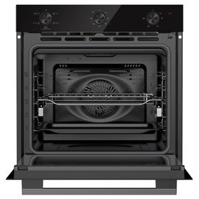 Wall Oven 5 Function 60cm with Air Fry - Black