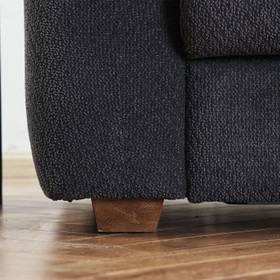 Walter 2 Seater Sofa Bed Charcoal