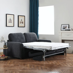 Walter 2 Seater Sofa Bed Charcoal