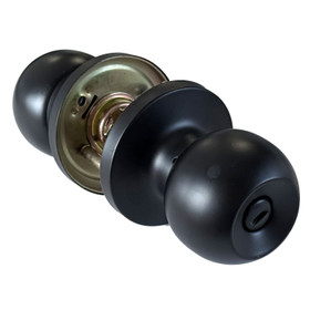 TDX Privacy Knob Door set - Matte Black