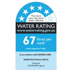 Wave Washing Machine Front Load Grey - 10kg