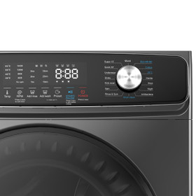 Wave Washing Machine Front Load Grey - 10kg