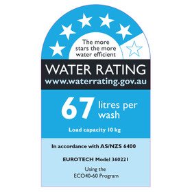 Flow Washing Machine Front Load White - 10kg