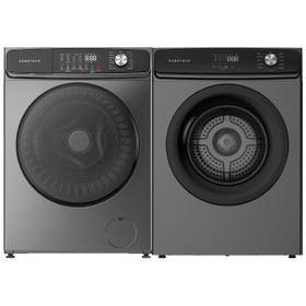 Wave 10kg Washer and 8kg Vented Dryer Combo - Grey