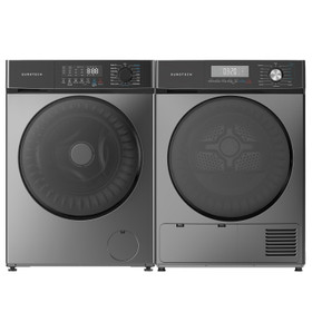Flow 10kg Washer and 9kg Heatpump Dryer Combo - Grey