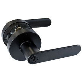 Privacy Door Handle Set - Matte Black