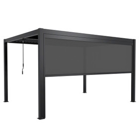 Retractable Blind Screen for Pergola - 2.7m x 2.1m