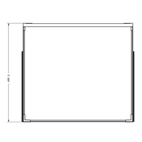 Ultra-Slim Soft Close Deep Storage Drawer for 800mm Cabinet 