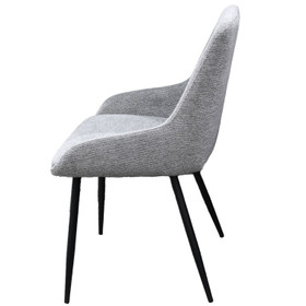 Eve Dining Chair - 1pc - Grey