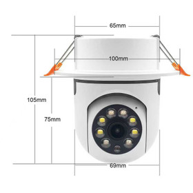 Smart Downlight-Style Camera - 3MP