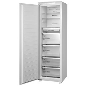 Midea 540mm Integrated Upright Fridge or Freezer 212L White 5.5 Star