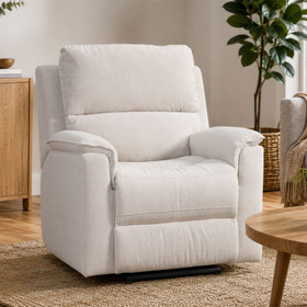 Arthur Recliner Armchair 910mm Beige