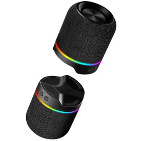 Portable Split Stereo Bluetooth Speaker 10W with TWS Pairing and FM Radio