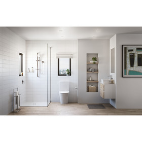 Heron Hygiene Rimless Toilet Suite - Bottom Inlet