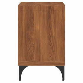 Avery 2 Drawer Bedside Table 500mm x 650mm - Chestnut