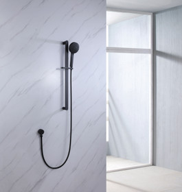 Vogue Rio Slide Shower Matte Black