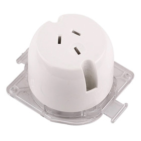 TDX Socket Single Clear Base 10A TDX Socket Single Clear Base 10A