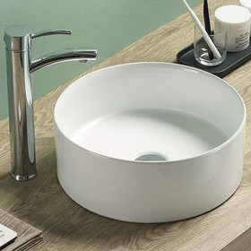 Vogue Vessel Basin 360mm Glossy white