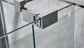 Vogue Anzzi Frameless Square Shower 900mm - 60mm Profile Tray