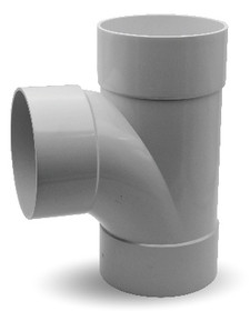 50mm x 88º DWV Plain Junction FxF