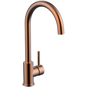 Vogue Linear Sink Mixer Brushed Copper