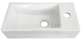 Vogue Art Wall Hung Basin 405 x 200mm