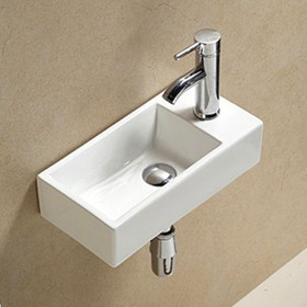 Vogue Art Wall Hung Basin 405 x 200mm