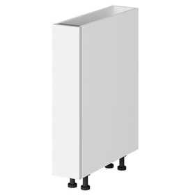Kitchen Base Cabinet 1 Door 150mm Flat Pack - White Painted Kitchen Base Cabinet 1 Door 150mm Flat Pack - White Painted