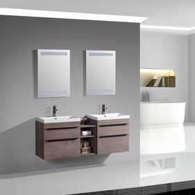 Vogue Montana Wall Vanity 1500mm - Stone Resin Top & center cabinet