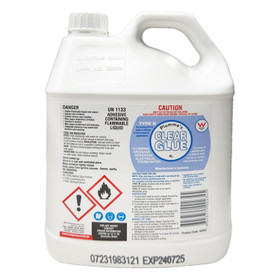 Plumma's PVC Pipe Adhesive Clear Solvent Cement - 4L