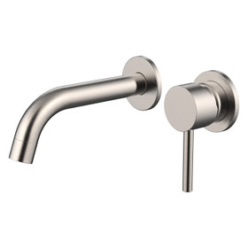 Vogue Linear Concealed Basin Mixer Brushed Nickel