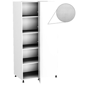 Kitchen Tall Corner Return Cabinet 1000mm - White Woodgrain Kitchen Tall Corner Return Cabinet 1000mm - White Woodgrain