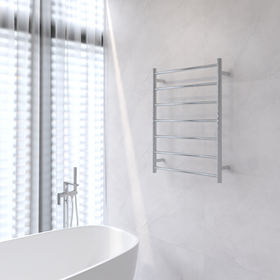 Vogue SS Heated Towel Rail 7 Bar - Universal