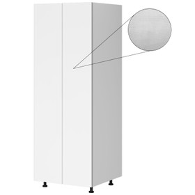Kitchen Pantry Cabinet 800mm - White Woodgrain Kitchen Pantry Cabinet 800mm - White Woodgrain