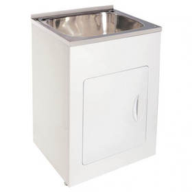 Vogue Glacier Laundry Tub 45L - 600mm