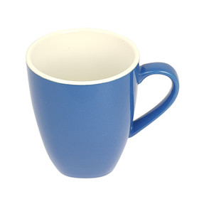 Zen Living Geneva Coffee Mug 320ML Stoneware Glossy Blue - Pack of 6